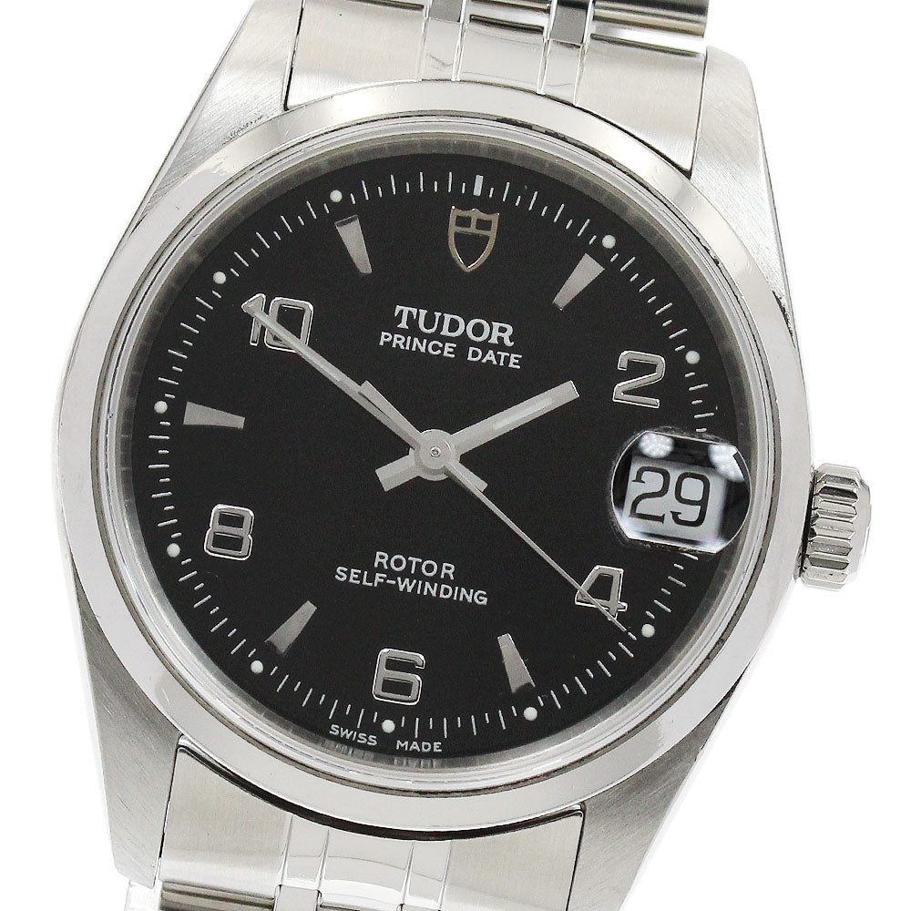 TUDOR Prince Date 72000 black Dial Automatic Boy's Watch_922307