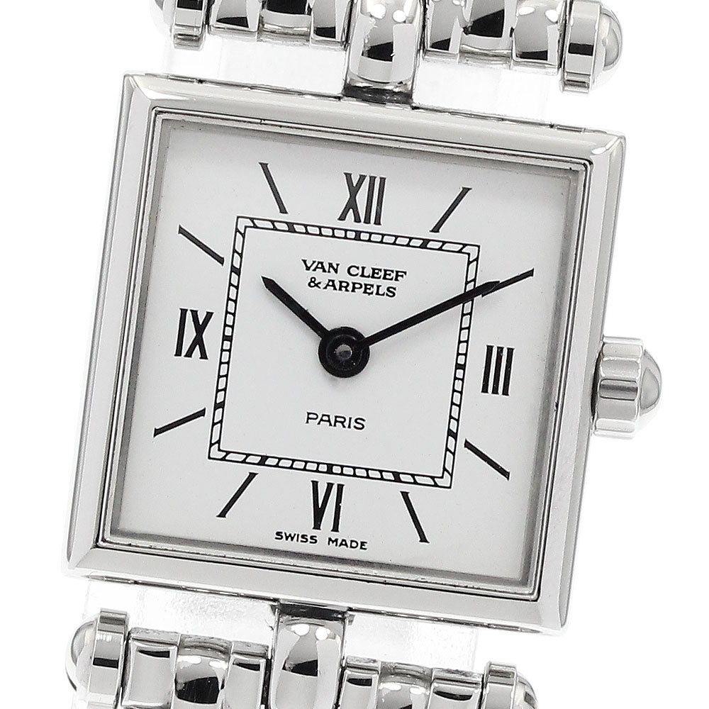 Van Cleef & Arpels Classic Carre 522942 White Dial Quartz Ladies Watch_922327