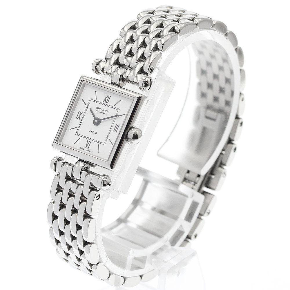 Van Cleef & Arpels Classic Carre 522942 White Dial Quartz Ladies Watch_922327