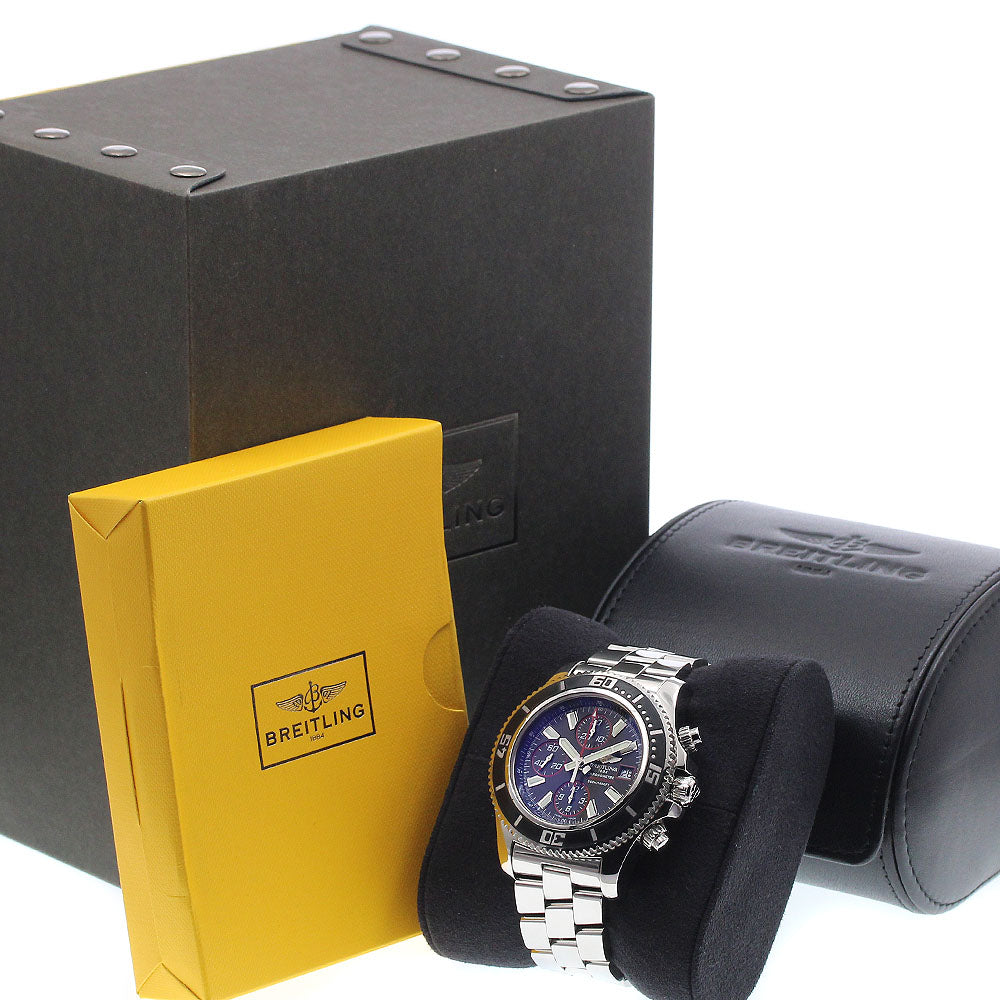 BREITLING Super Ocean A13341 Chronograph black Dial Automatic Men's Watch_922376