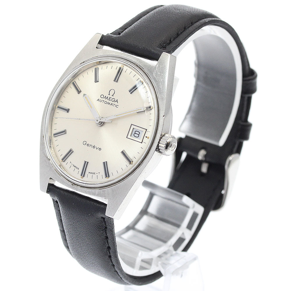 OMEGA Geneve 166.041 Cal.565 Date Silver Dial Automatic Men's Watch_922393