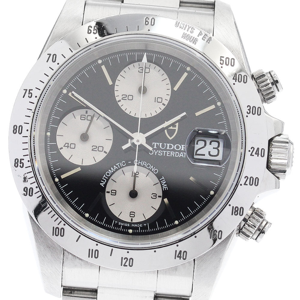 TUDOR Oyster Date Chronotime 79280 Black Dial Automatic Men's Watch_922413
