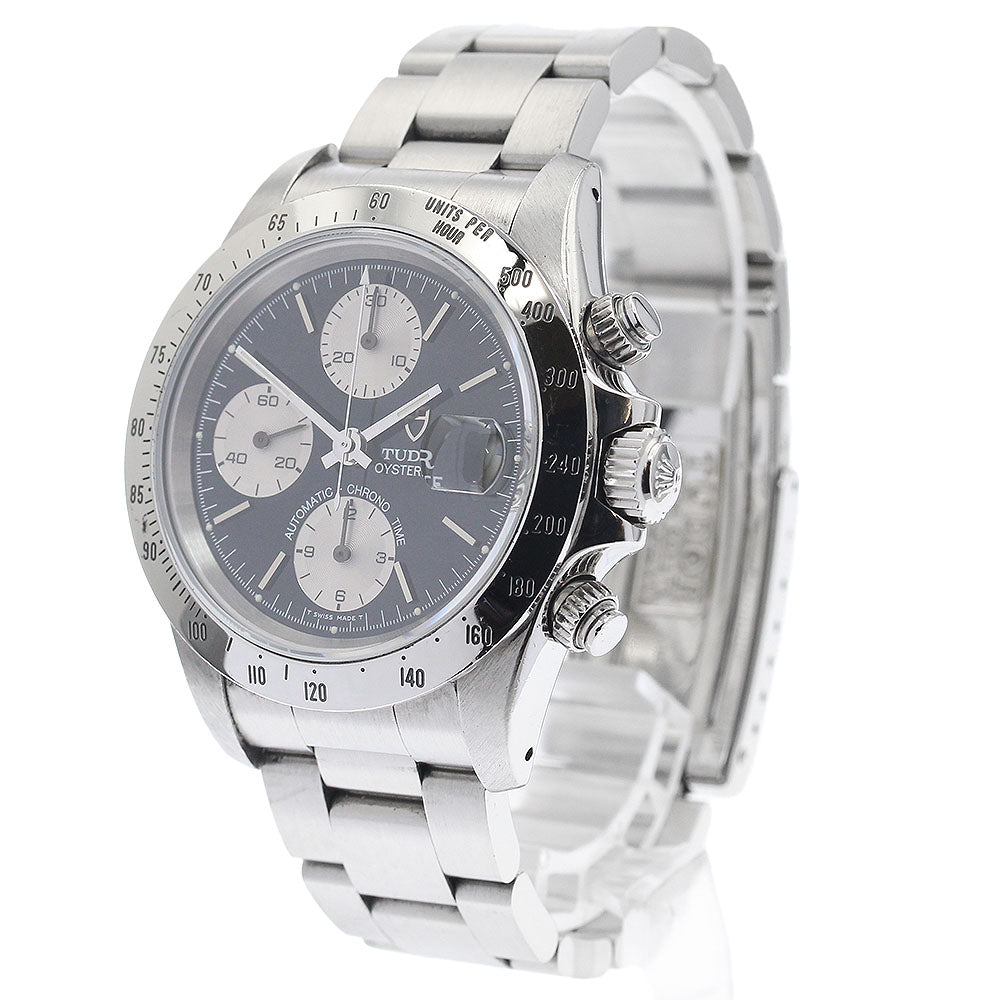TUDOR Oyster Date Chronotime 79280 Black Dial Automatic Men's Watch_922413