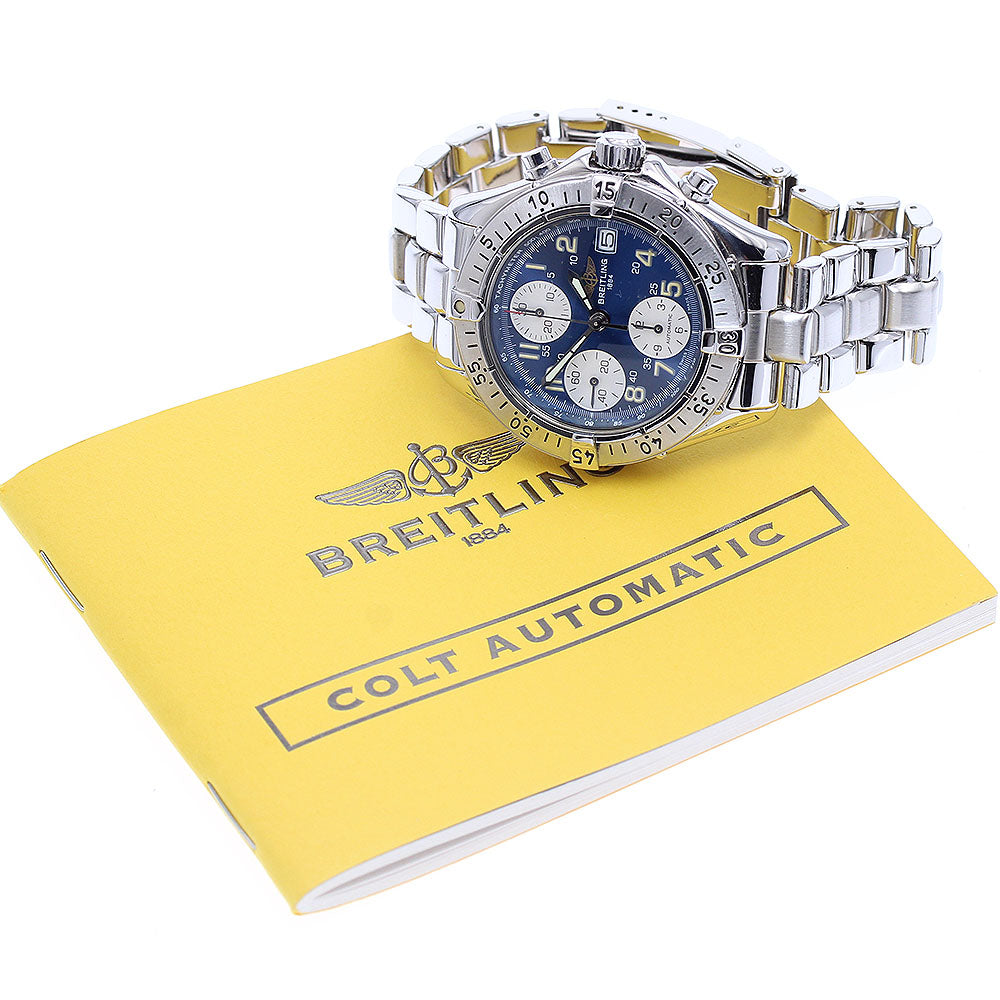 BREITLING Colt A13035.1 Chronograph blue Dial Automatic Men's Watch_922421