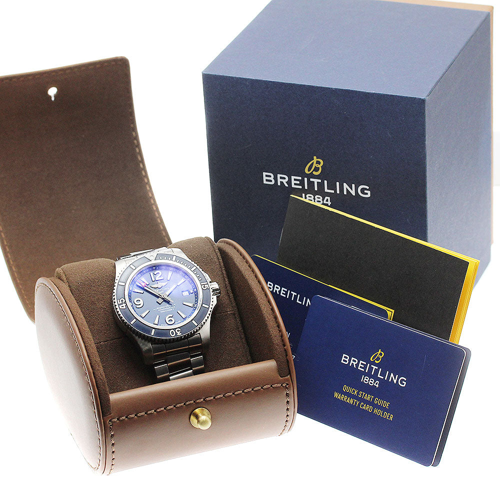 BREITLING Super Ocean 44 A17367 Date blue Dial Automatic Men's Watch_922430