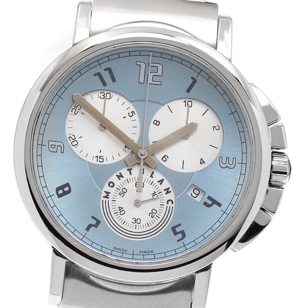 MONTBLANC Summit Chronograph 7060 Date blue Dial Quartz Men's Watch_922436