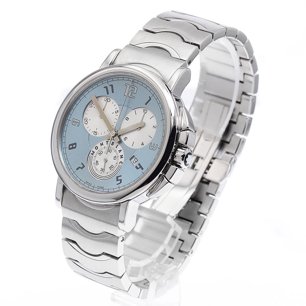 MONTBLANC Summit Chronograph 7060 Date blue Dial Quartz Men's Watch_922436