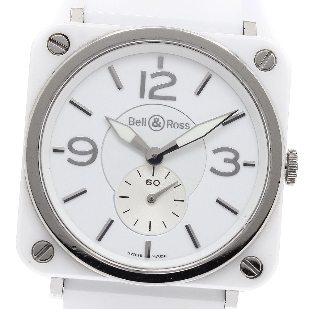 Bell＆Ross Square BRS-98-WCS white Dial Quartz Ladies Watch_922443
