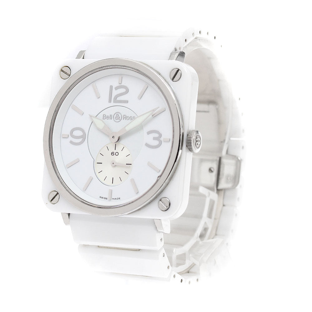 Bell＆Ross Square BRS-98-WCS white Dial Quartz Ladies Watch_922443