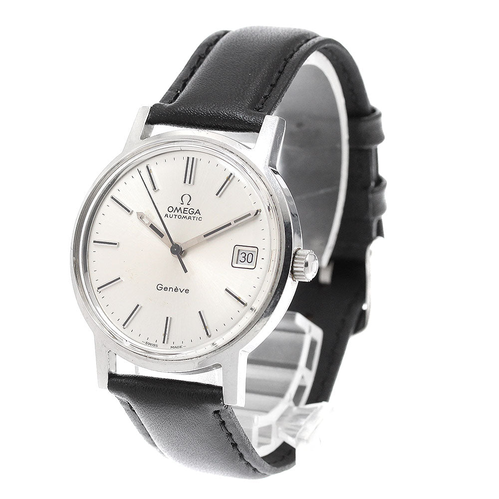 OMEGA Geneve 166.0163 Date Cal.1012 Silver Dial Automatic Men's Watch_922450