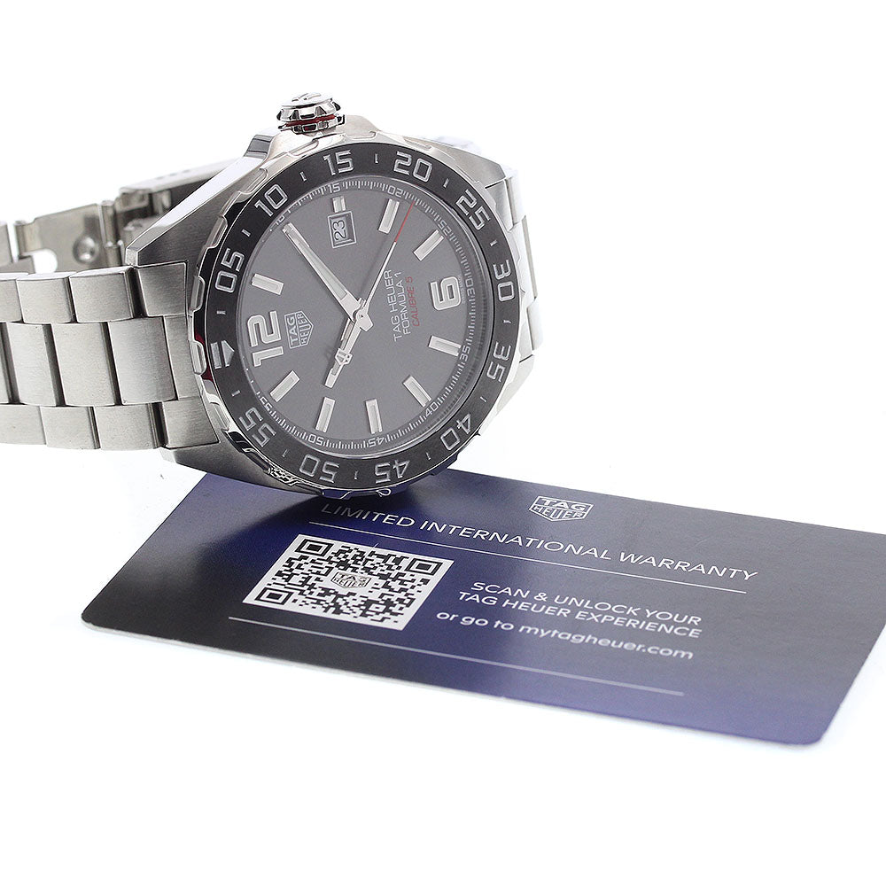 TAG HEUER Formula 1 WAZ2011.BA0842 Date caliber 5 Automatic Men's Watch_922452