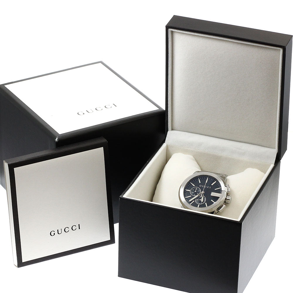 GUCCI G Chrono 101.2/YA101204 black Dial Quartz Men's Watch_922460