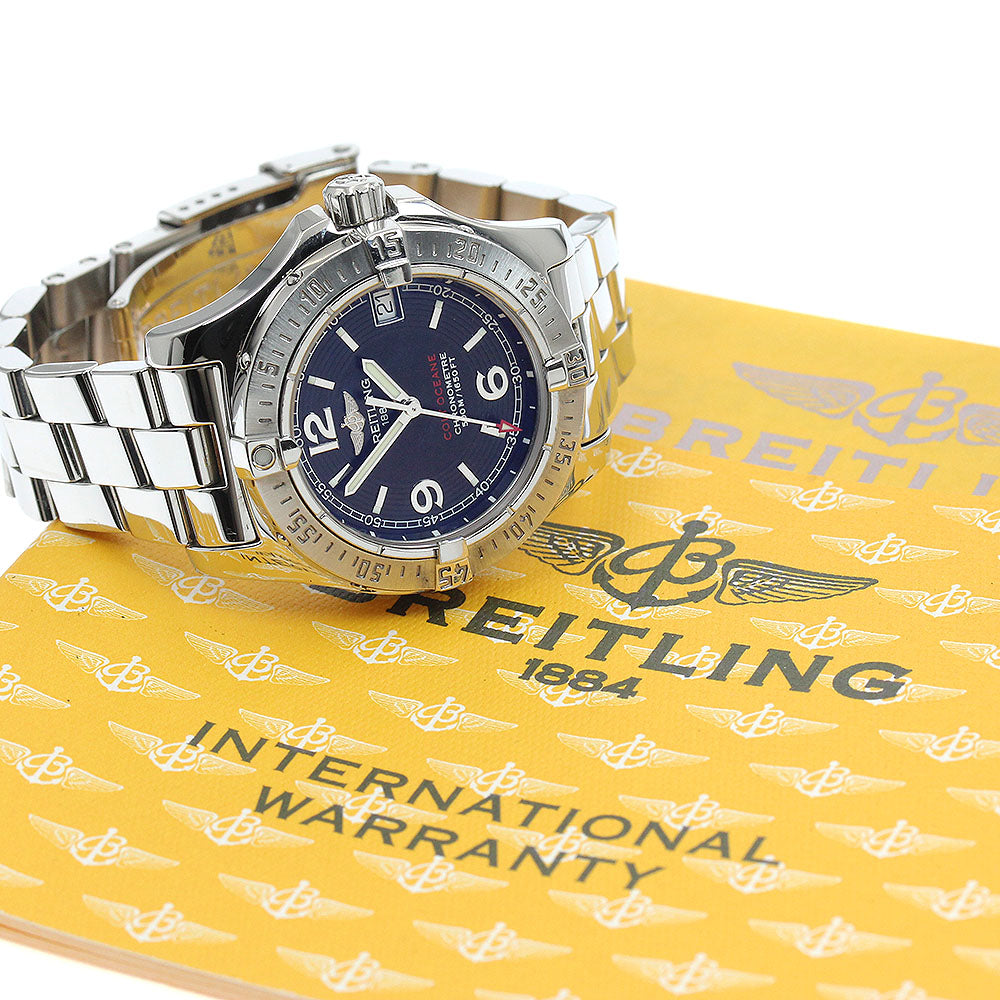 BREITLING Colt Ocean A77380 Date black Dial Quartz Ladies Watch_922462