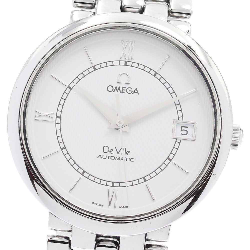 OMEGA De Ville Prestige 7504.31 Date white Dial Automatic Men's Watch_922491