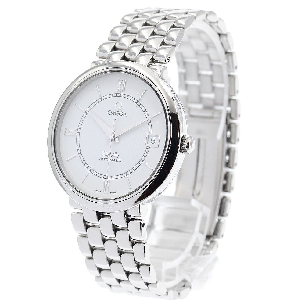 OMEGA De Ville Prestige 7504.31 Date white Dial Automatic Men's Watch_922491
