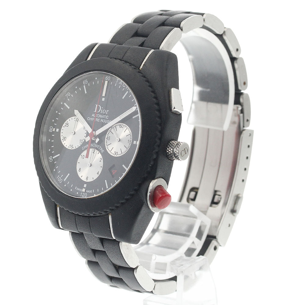 Dior Dior Chiffle Rouge Chrono Black Time CD084840 Automatic Men's Watch_922498