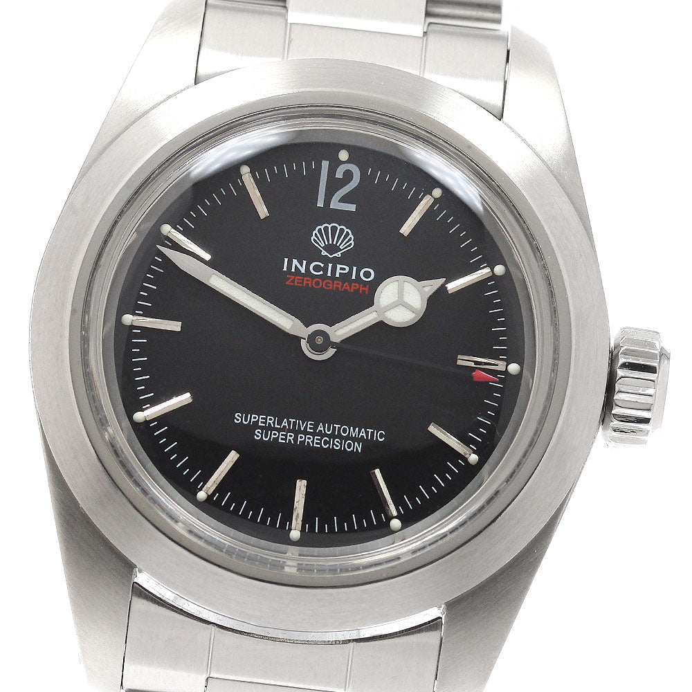 INCIPIO Incipio 12 Zerograph 3 black Dial Automatic Men's Watch_922504