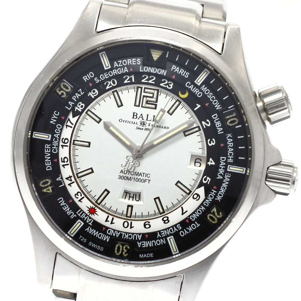 BALL WATCH Engineer Master II Diver World Time DG2022A Automatic Men's_922507