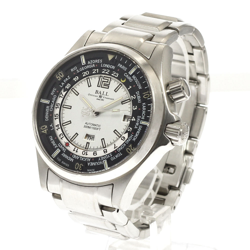BALL WATCH Engineer Master II Diver World Time DG2022A Automatic Men's_922507