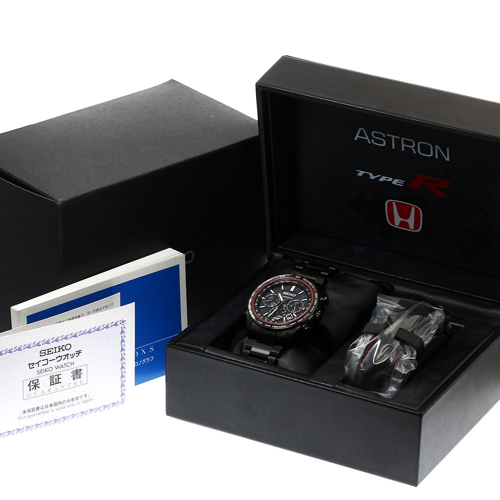 SEIKO Astron SBXY047 Honda Civic Type R 2022 Solar Powered Radio Men's_922516