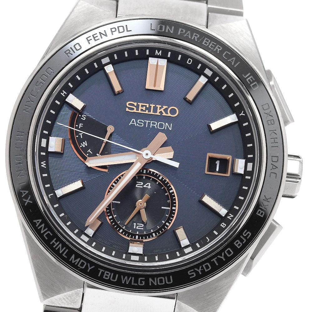 SEIKO Astron Nexter SBXY053/8B63-0BD0 Solar Powered Radio Men's Watch_922524
