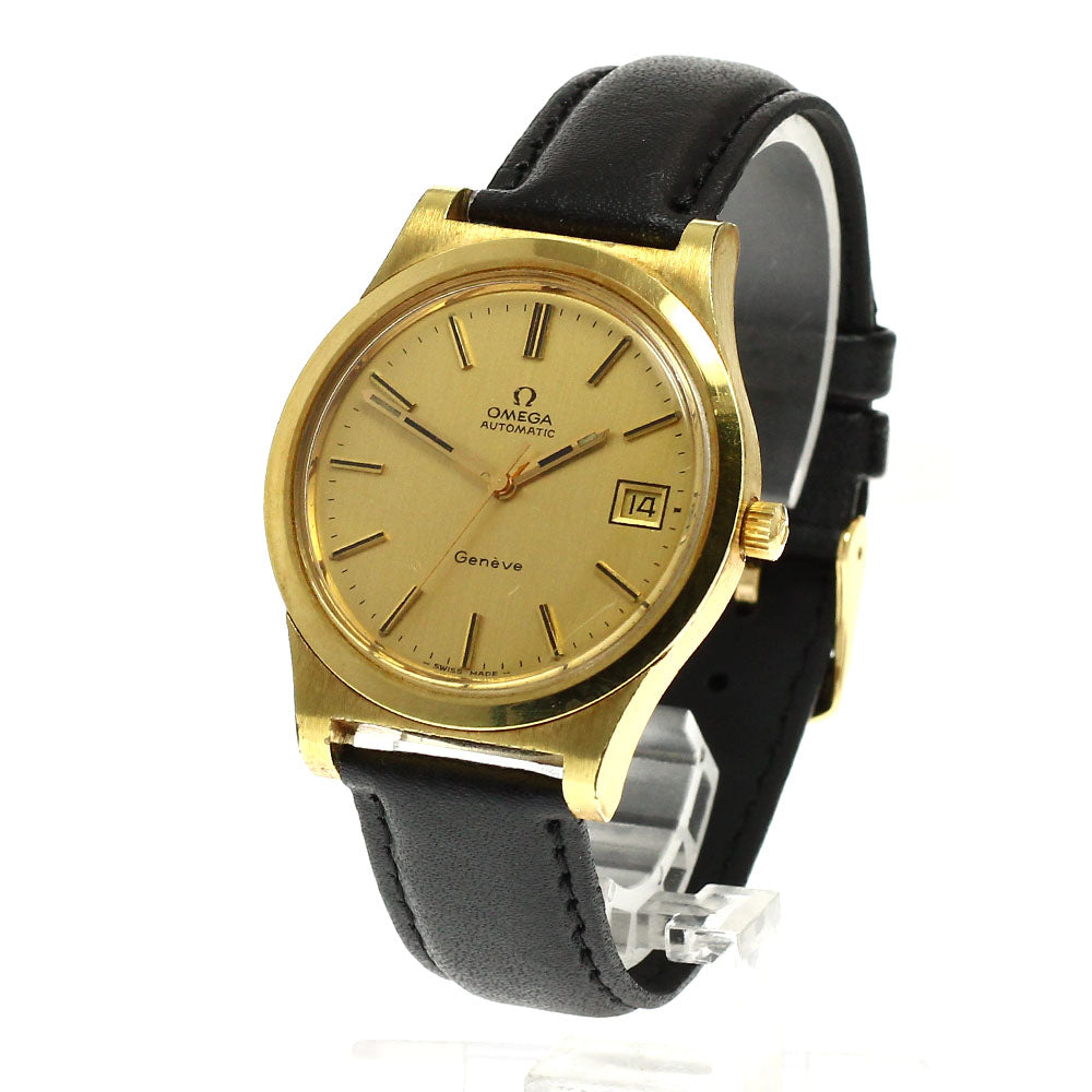 OMEGA Geneve 166.0168 Date Cal.1012 gold Dial Automatic Men's Watch_922538