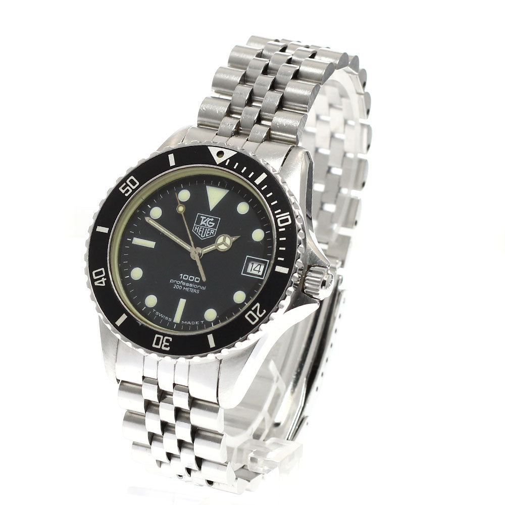 TAG HEUER Professional 200 980.013B Date black Dial Quartz Men's Watch_922540