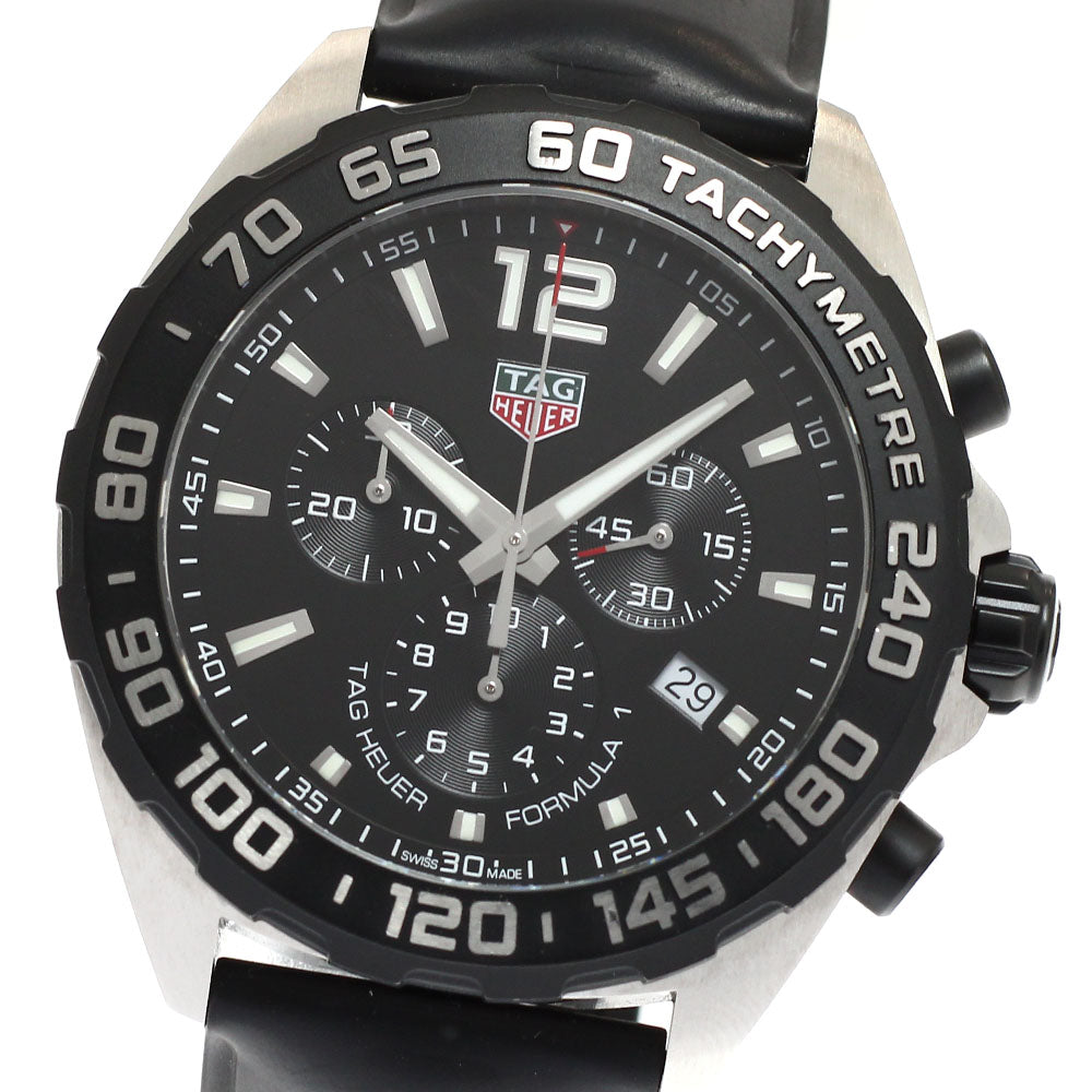 TAG HEUER Formula 1 CAZ1010 Chronograph Date black Dial Quartz Men's_922541