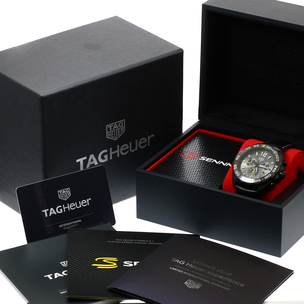 TAG HEUER Formula 1 Ayrton Senna Special Edition CAZ101AJ Quartz Men's_922542