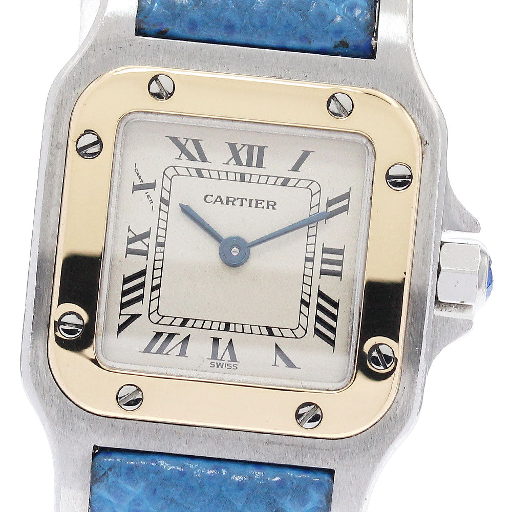 CARTIER Santos GalbeeSM beige Dial Quartz Ladies Watch_922556
