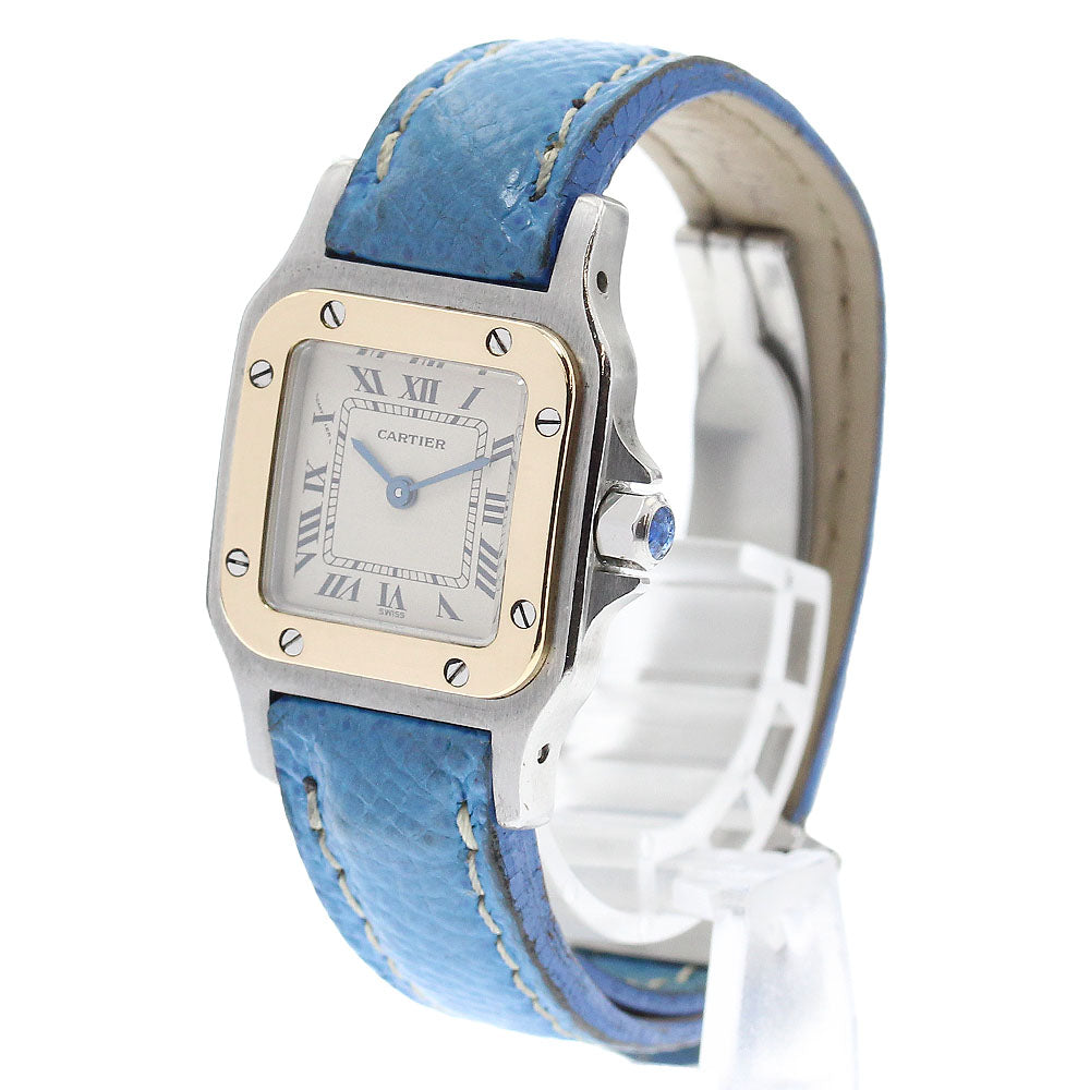 CARTIER Santos GalbeeSM beige Dial Quartz Ladies Watch_922556