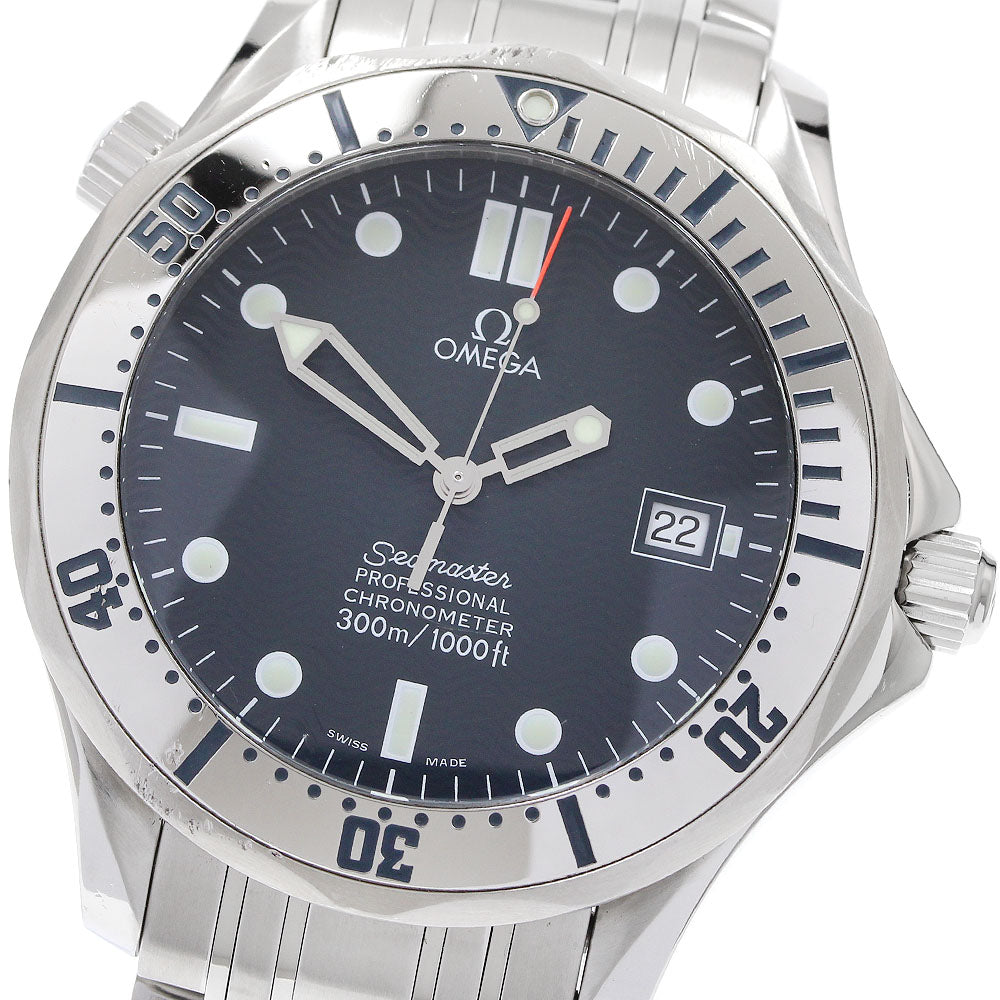 OMEGA Seamaster300 2532.80 Date Navy Dial Automatic Men's Watch_922561