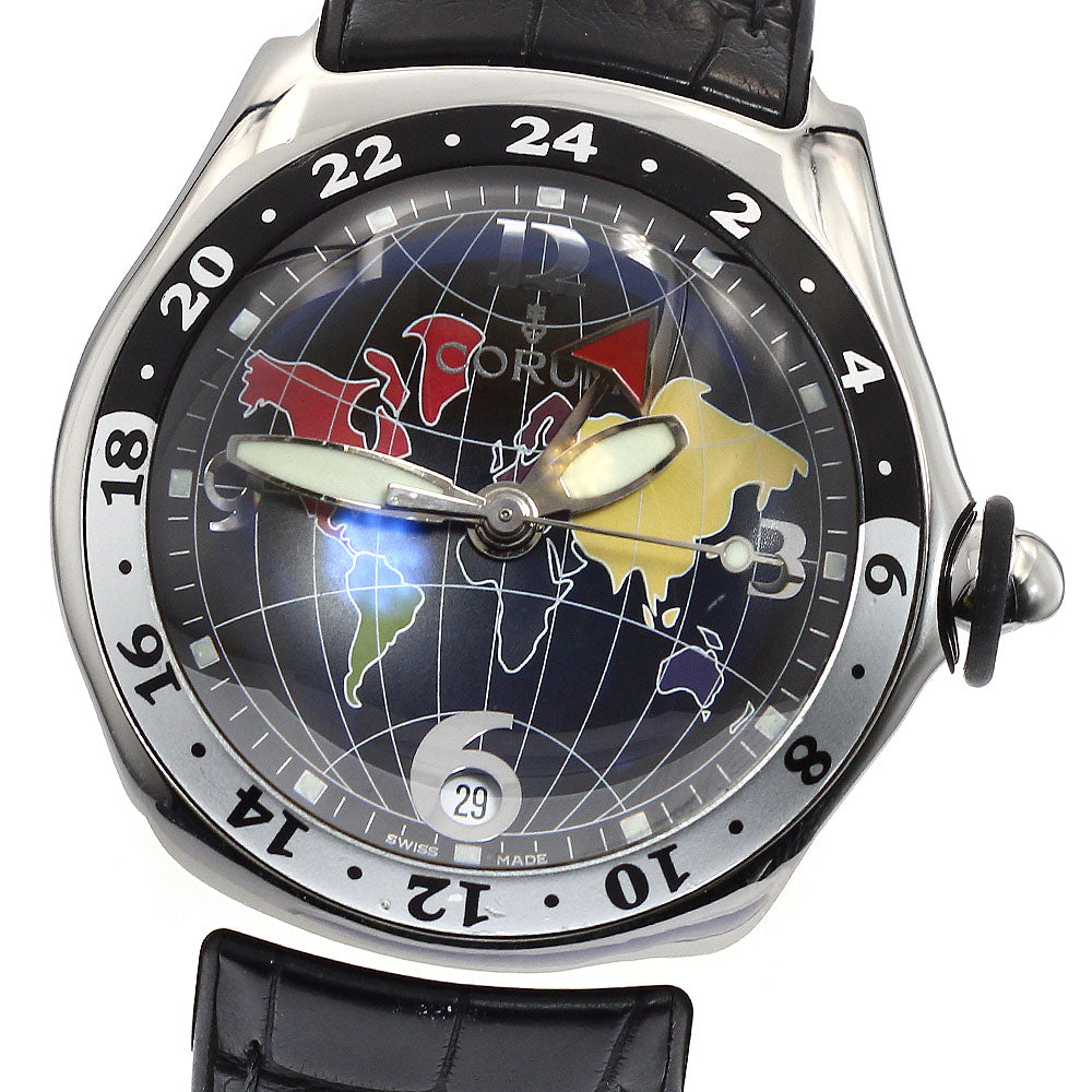 CORUM Bubble GMT 383.250.20 Date black Dial Automatic Men's Watch_922579