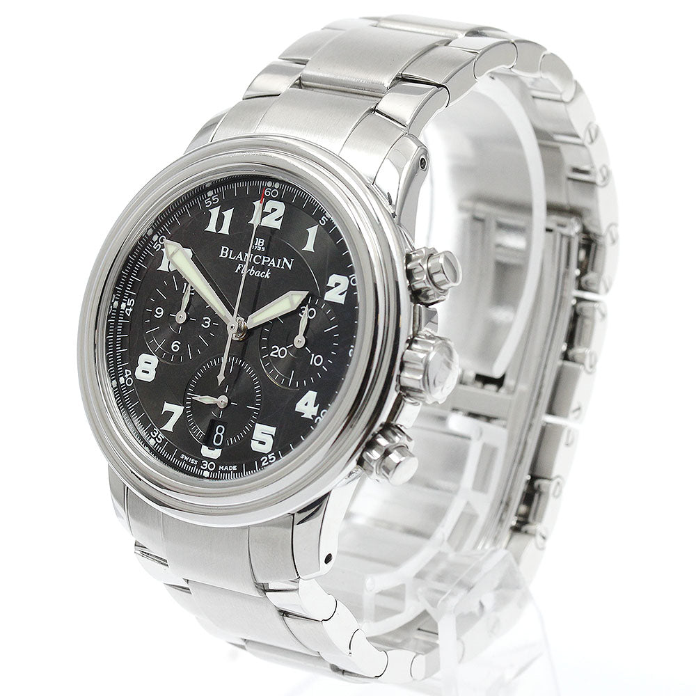 Blancpain Leman flyback 2185F Chronograph black Dial Automatic Men's Watch_922585