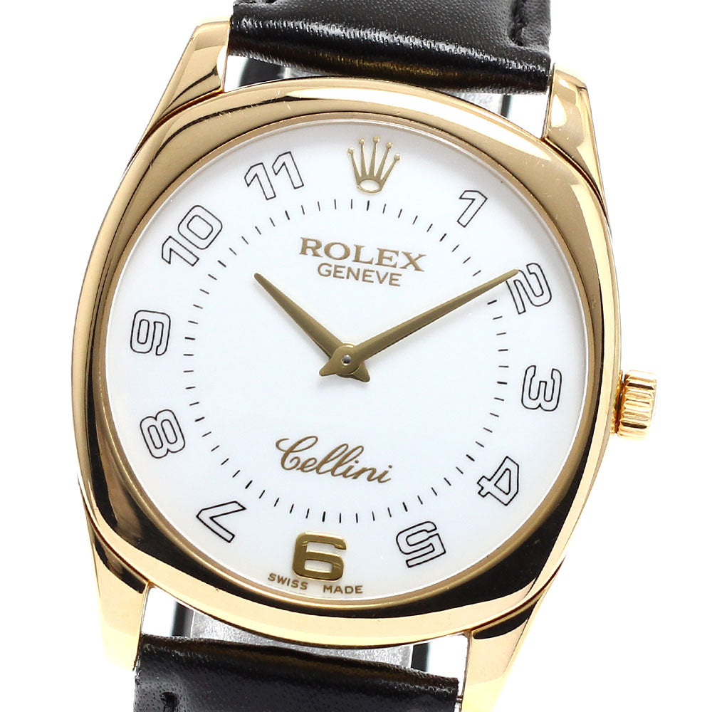 ROLEX Cellini Danaus 4233 K18YG Cal.1602 Hand Winding Men's Watch_922594