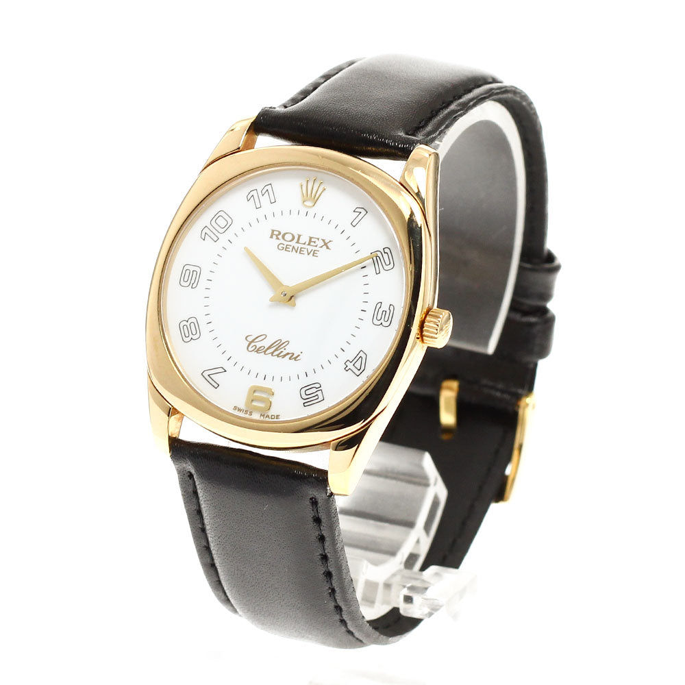 ROLEX Cellini Danaus 4233 K18YG Cal.1602 Hand Winding Men's Watch_922594