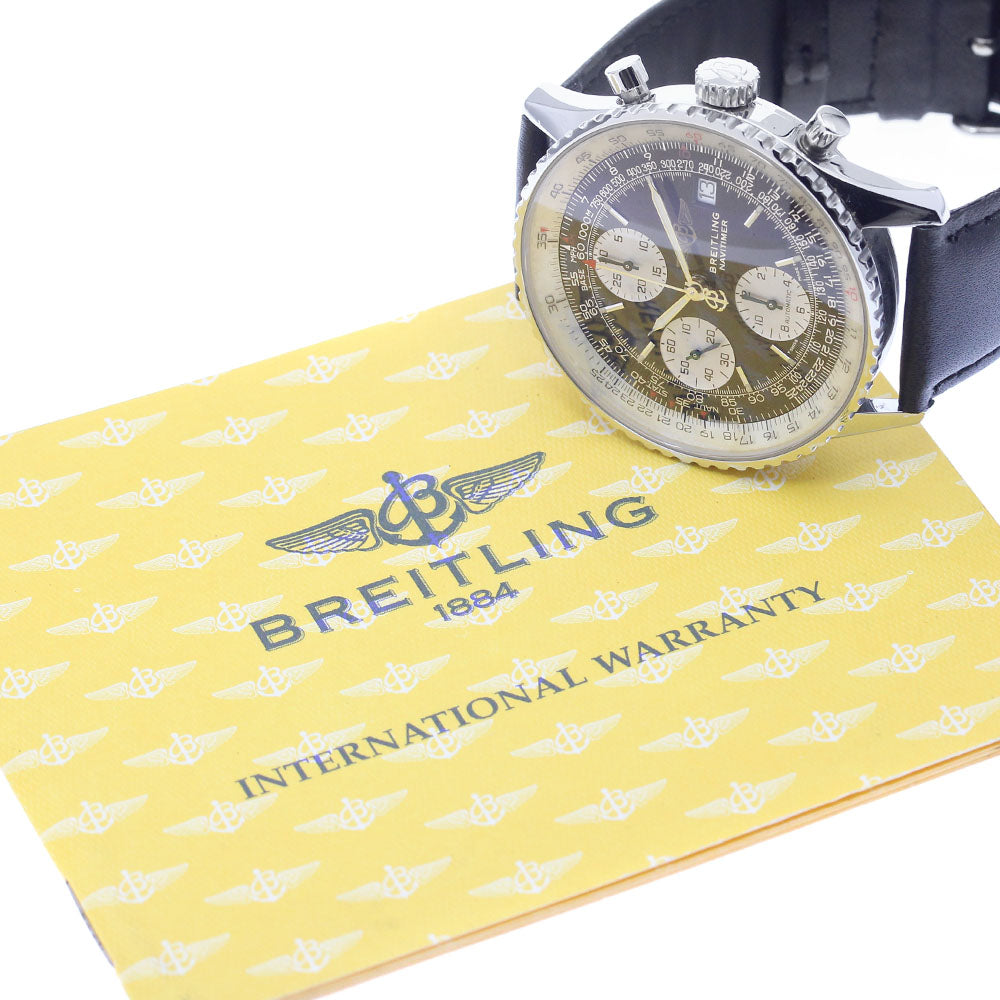 BREITLING Old Navitimer A13022 Chronograph Black / Silver Dial Automatic Men's Watch_922596