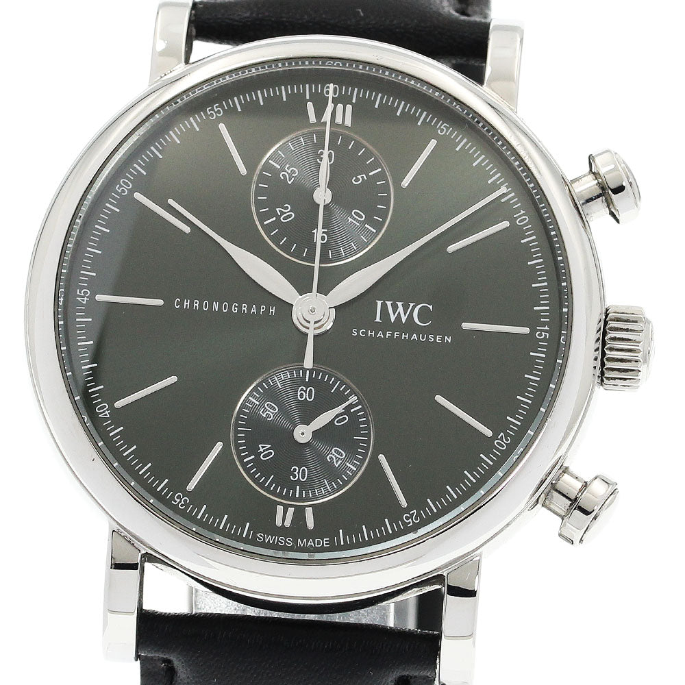 IWC SCHAFFHAUSEN Portofino IW391405 Chronograph Automatic Men's Watch_922602