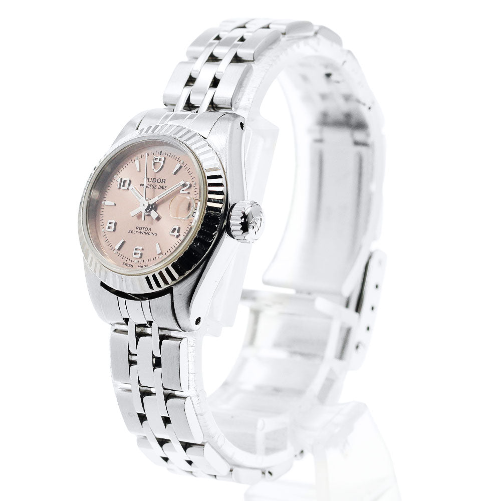 TUDOR Princess Date 92514 pink Dial Automatic Ladies Watch_922616