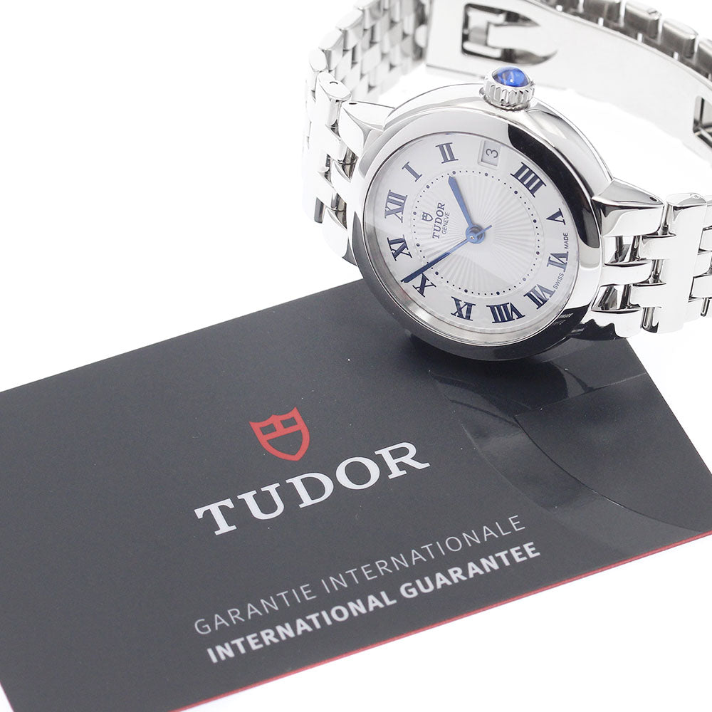 TUDOR Claire de Rose 35800 Date Silver Dial Automatic Boy's Watch_922618