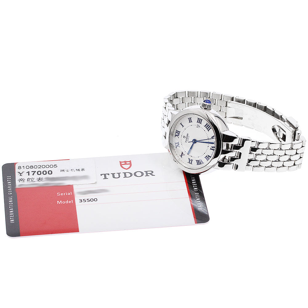 TUDOR Claire de Rose 35500 Silver Dial Automatic Ladies Watch_922620