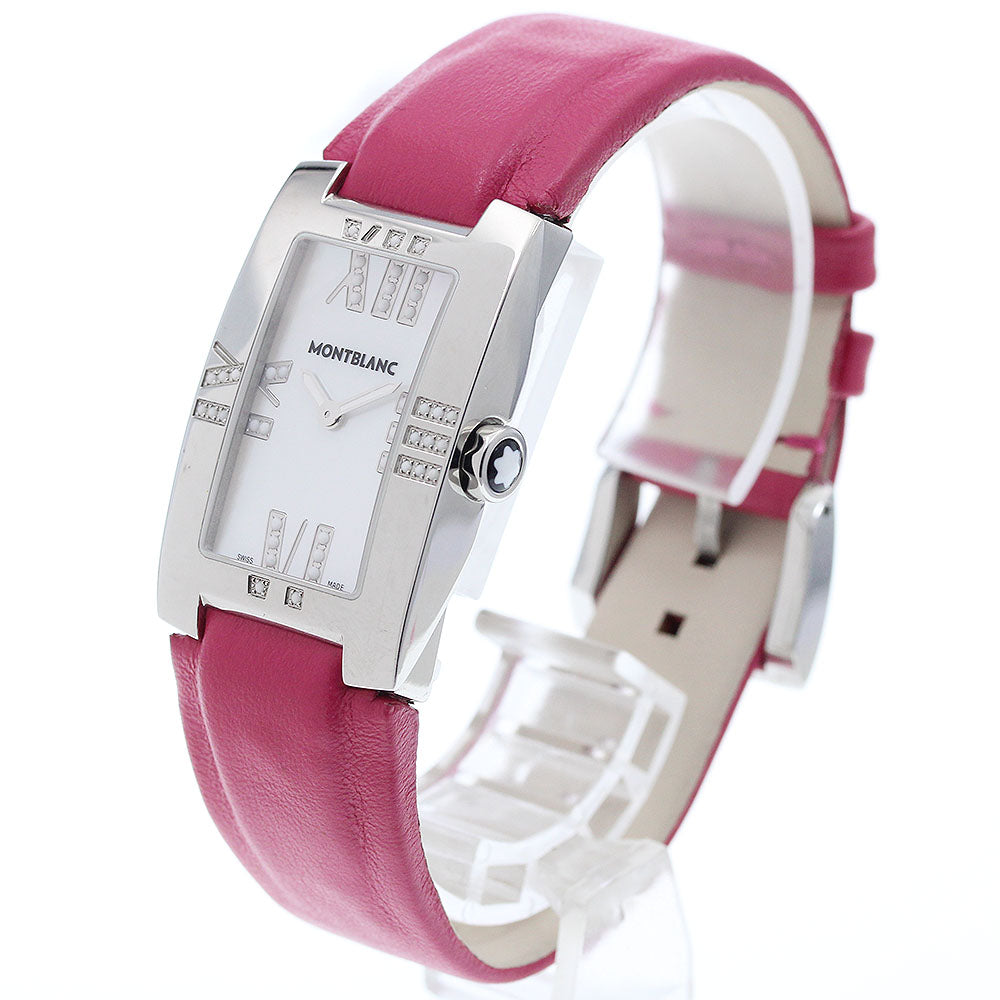 MONTBLANC 7183 White shell dial White shell Dial Quartz Ladies Watch_922663