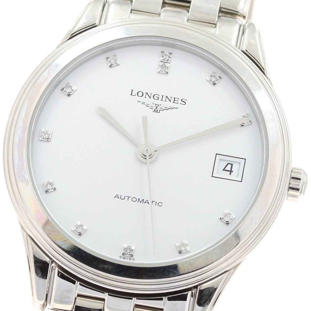 LONGINES Flagship L4.774.4 Date 12P diamond Automatic Men's Watch_922686