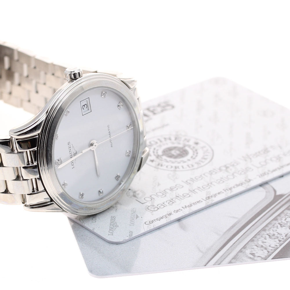 LONGINES Flagship L4.774.4 Date 12P diamond Automatic Men's Watch_922686