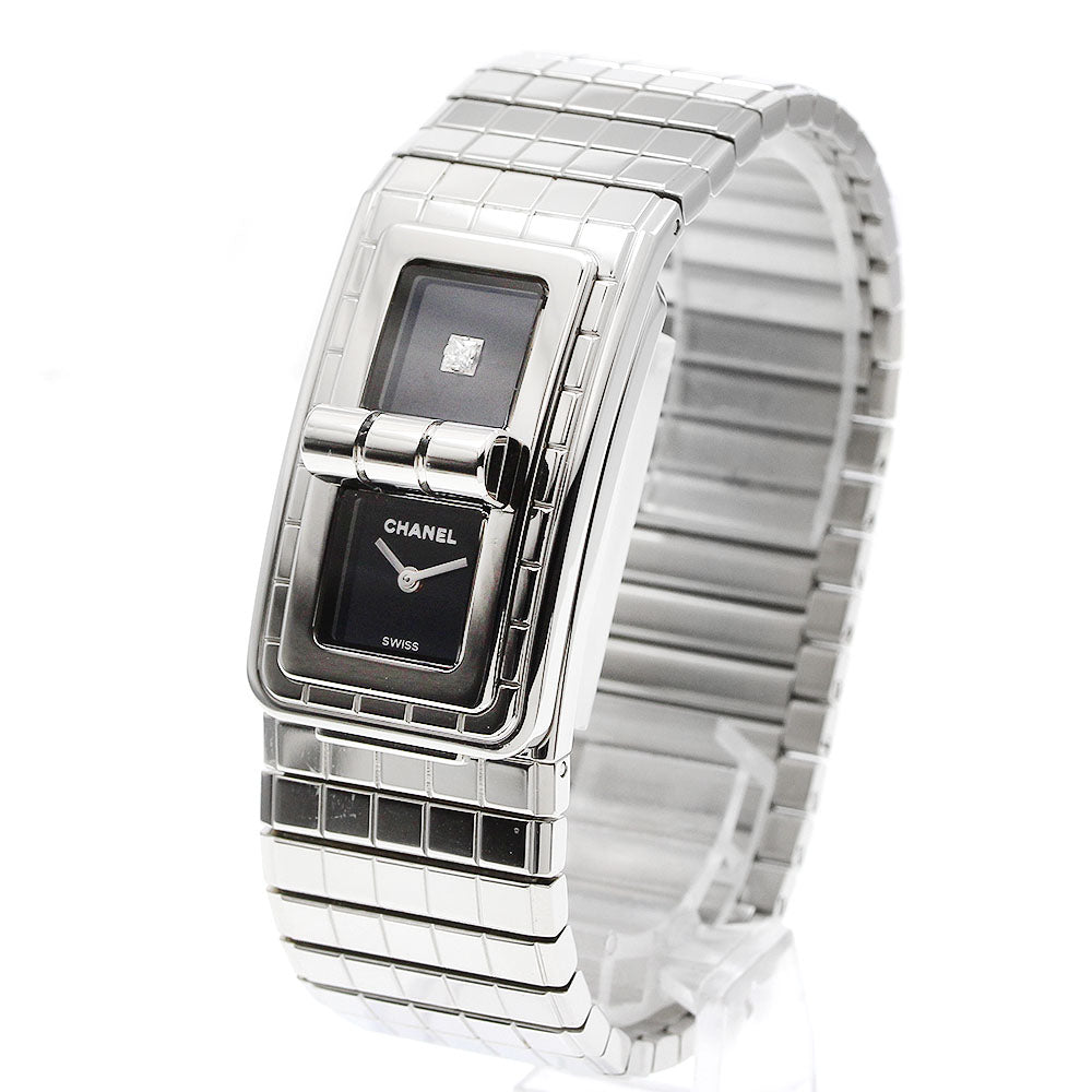CHANEL Code Coco H5144 1P diamond black Dial Quartz Ladies Watch_922700