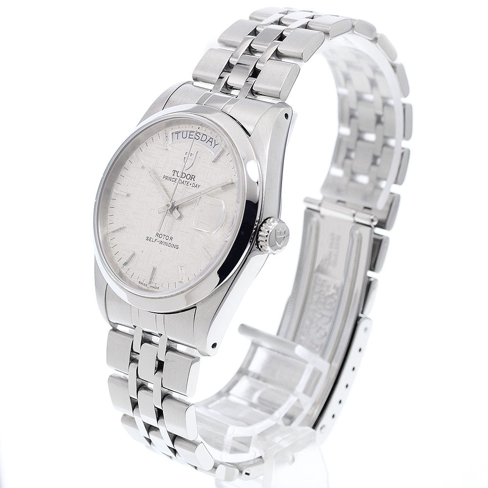 TUDOR Prince Date Day 76200 Silver Dial Automatic Men's Watch_922720