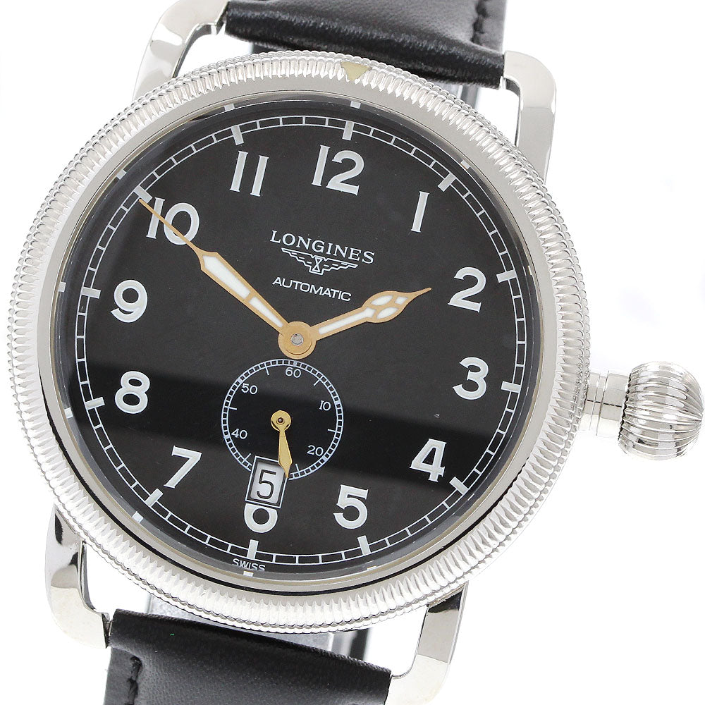 LONGINES Heritage Avigation L2.777.4 oversized crown Automatic Men's_922721
