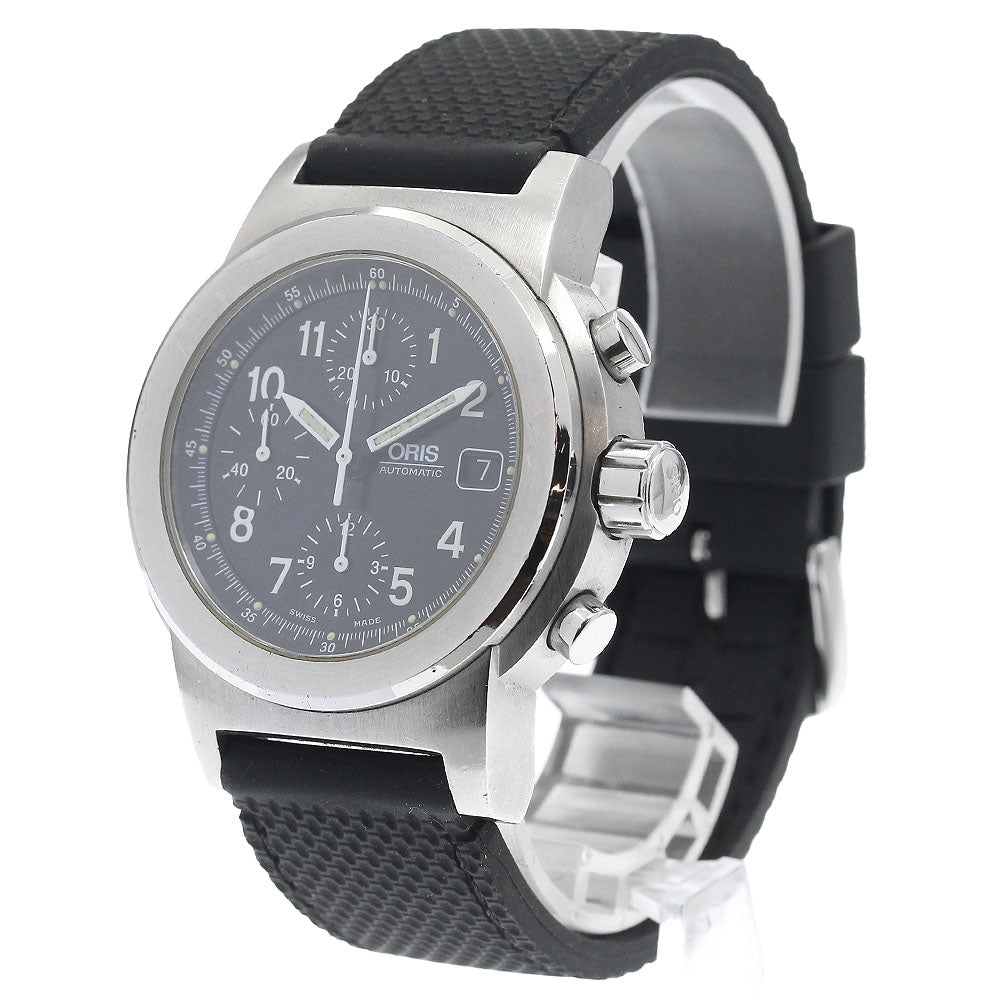 ORIS Big crown 7511 Date Chronograph black Dial Automatic Men's Watch_922728