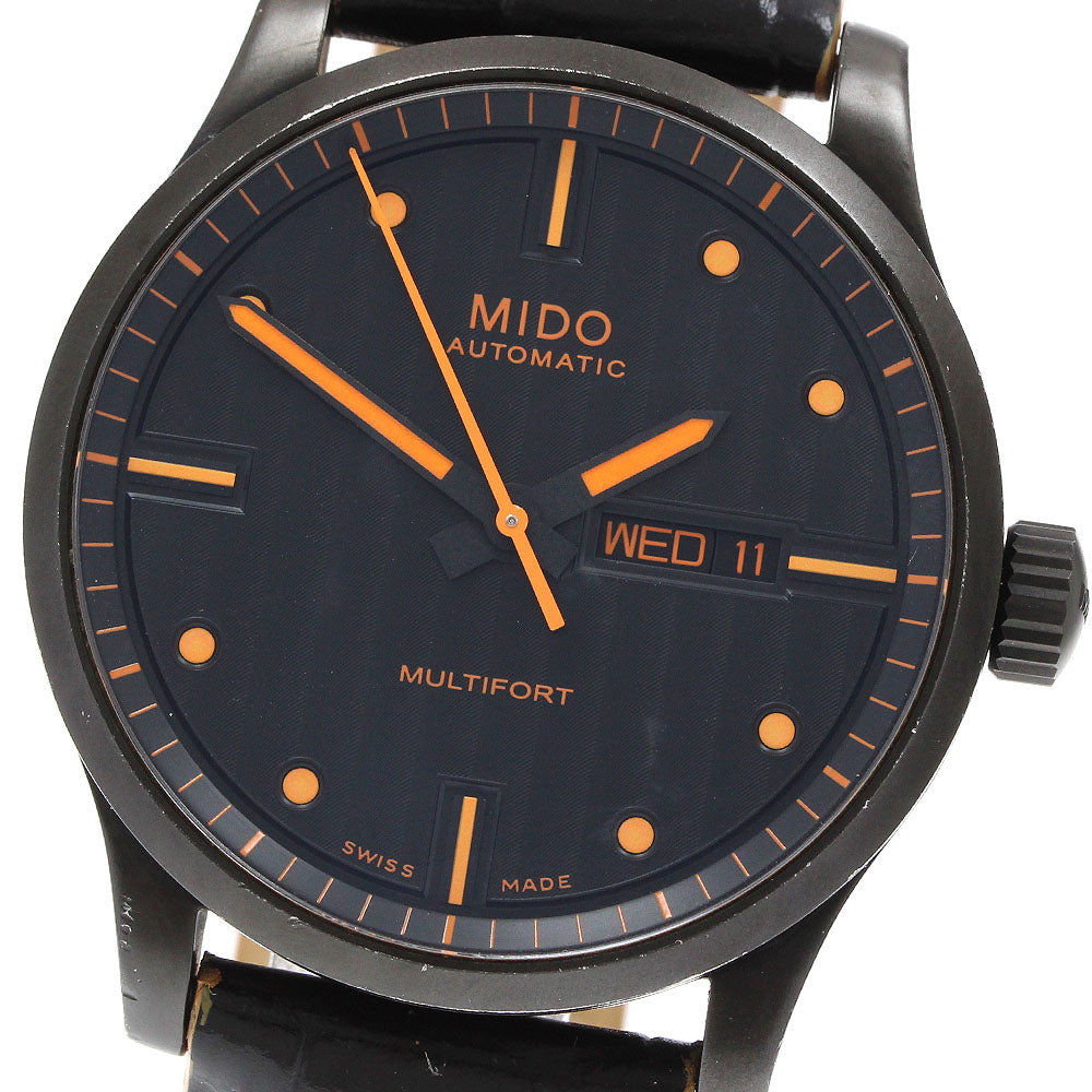 MIDO Multifort M005430 Day date black Dial Automatic Men's Watch_922738