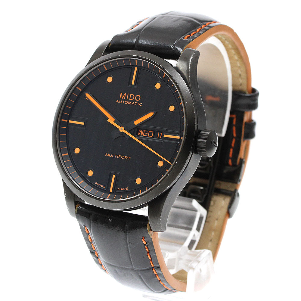 MIDO Multifort M005430 Day date black Dial Automatic Men's Watch_922738